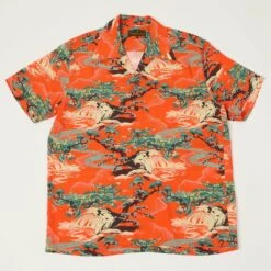 Micky Oye 'Wailani' Aloha Shirt - Orange