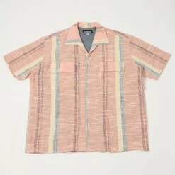 Monitaly Milano S/S 50's Beach Shirt - Pink