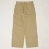 Nanamica Wide Straight Chino Pants - Khaki