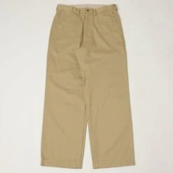 Nanamica Wide Straight Chino Pants - Khaki