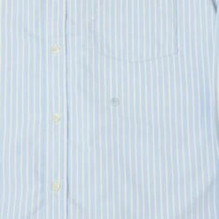 Nanamica 'Button Down' Stripe Wind Shirt - Navy -Hartford Sale Store NANAMICA 8