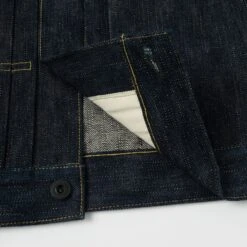 ONI 02516P-GCKHN Green Cast Kihannen Type II Denim Jacket -Hartford Sale Store ONI 02516PGCKHNGREENCASTKIHANNENDENIMJACKET INDIGO5