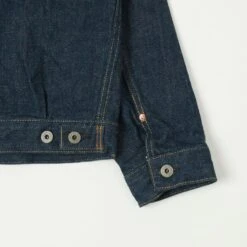 ONI 02517 Ishikawadai 15ozType-II Denim Jacket - One Wash -Hartford Sale Store ONI 02517ISHIKAWADAIDENIMJACKET INDIGO2