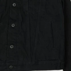 ONI 02527P-ZR-BKBK Secret Denim Type III Denim Jacket - Black One Wash -Hartford Sale Store ONI 02527P ZR BKTYPEIIIDENIMJACKET BLACK3