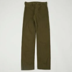 ONI 246-OLOL 'Warp And Weft' 12oz Relaxed Tapered Jean - Olive One Wash