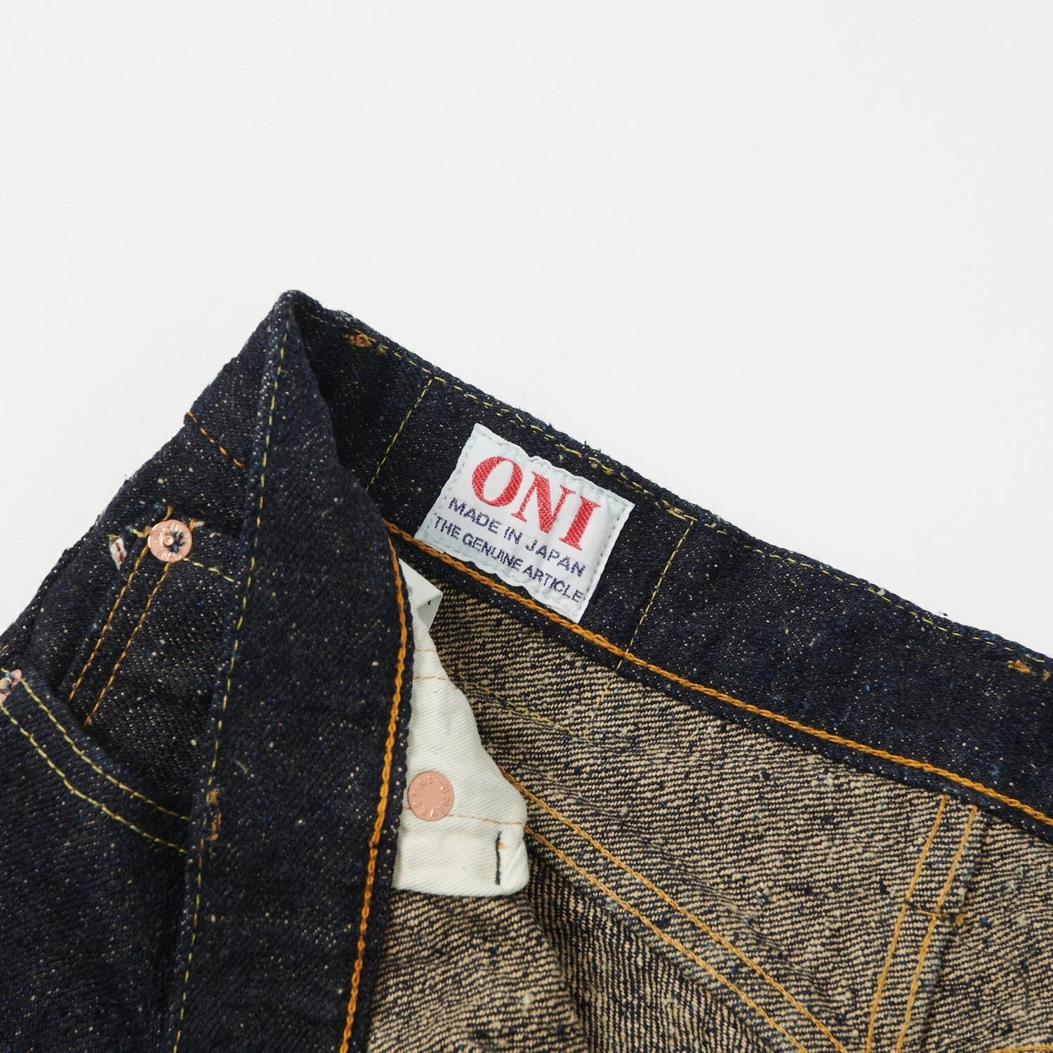 ONI 622 'Asphalt' 20oz Regular Tapered Jean - One Wash 8 ONI 622 'Asphalt' 20oz Regular Tapered Jean - One Wash - Image 6