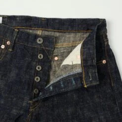 ONI 505-Kasuri 17oz Regular Straight Jean - One Wash -Hartford Sale Store ONI 505KASURIJEANS 4