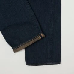 ONI 510SHM 'Kiwami' Semi Hand Made 16oz Natural Indigo Slim Straight Jean - One Wash -Hartford Sale Store ONI 510 SHM KIWAMI INDIGO9603