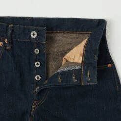 ONI 510SHM 'Kiwami' Semi Hand Made 16oz Natural Indigo Slim Straight Jean - One Wash -Hartford Sale Store ONI 510 SHM KIWAMI INDIGO9604