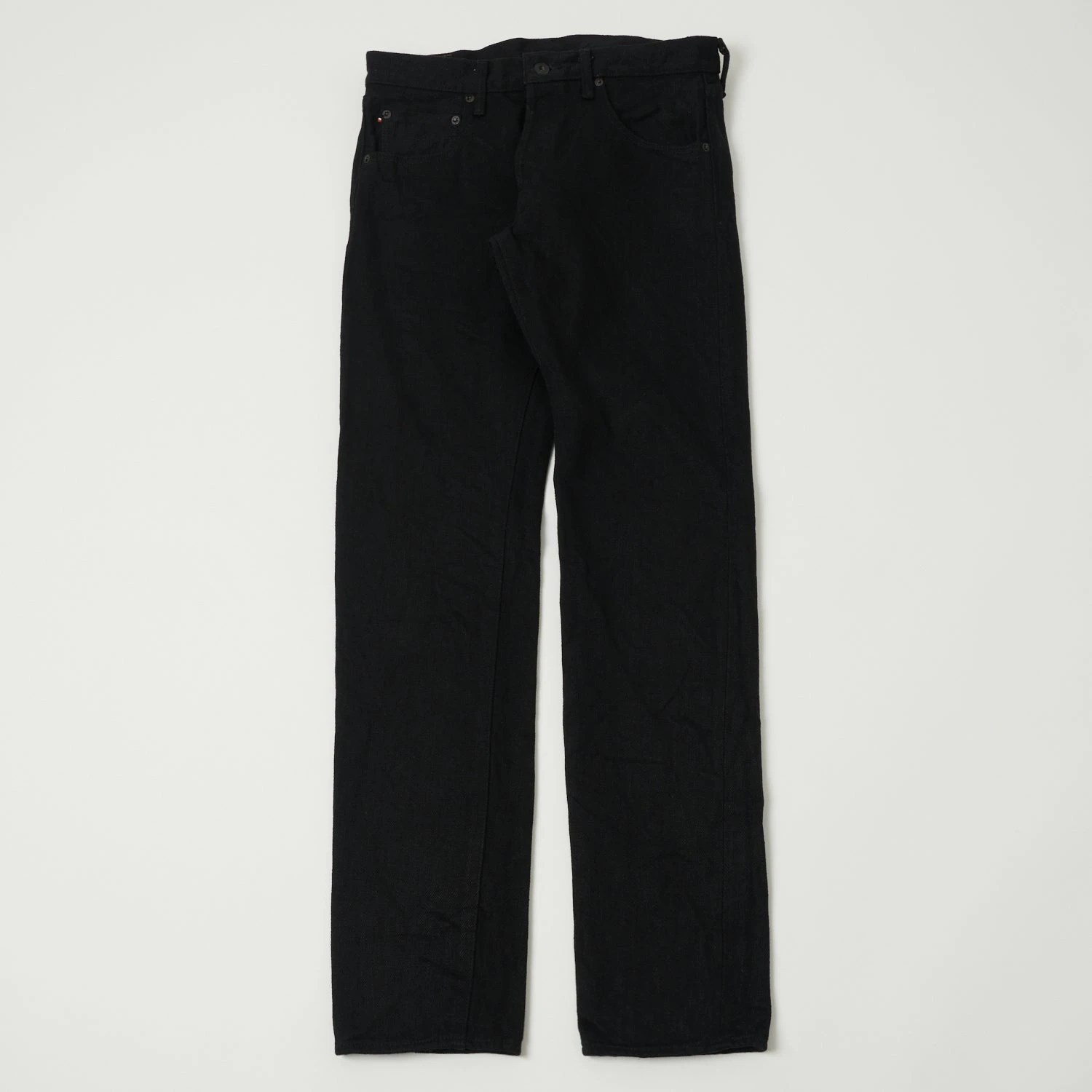 ONI 622ZR-BKBK Secret Denim Relaxed Tapered Jean - One Wash - Black 3 ONI 622ZR-BKBK Secret Denim Relaxed Tapered Jean - One Wash - Black