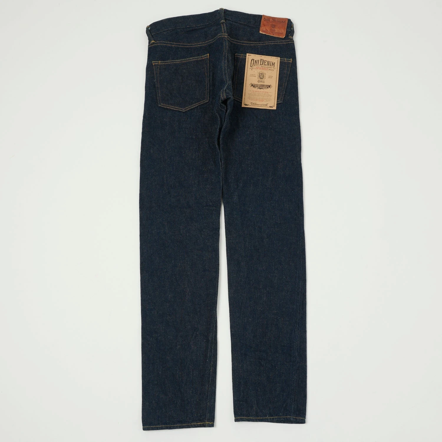 ONI 622ZR Secret Denim 20oz Relaxed Tapered Jean - One Wash 8 ONI 622ZR Secret Denim 20oz Relaxed Tapered Jean - One Wash - Image 6