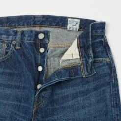 OrSlow 105 Regular Straight Jean - 2 Year Wash -Hartford Sale Store ORSLOW 105JEANS 2YEARWASH4