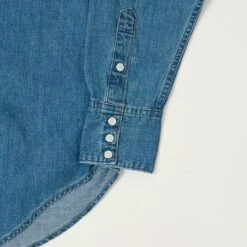 OrSlow Denim Western Shirt - Used Wash 8 OrSlow Denim Western Shirt - Used Wash -Hartford Sale Store ORSLOW DENIMWESTERNSHIRT 2