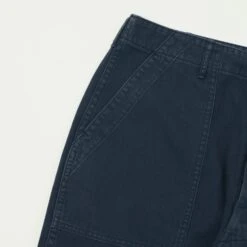 OrSlow Herringbone Twill Summer Fatigue Pants - Navy -Hartford Sale Store ORSLOW HERRINGBONETWILLFATIGUEPANTS 2