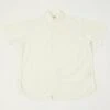 OrSlow S/S Chambray Work Shirt - White -Hartford Sale Store ORSLOW SSCHAMBRAYSHIRT WHITE1