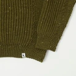 Peregrine Commando Patch Sweater - Khaki -Hartford Sale Store PEREGRINE COMMANDOPATCHSWEAT KHAKI2