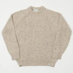 Peregrine Ford Crew Neck Jumper - Oatmeal