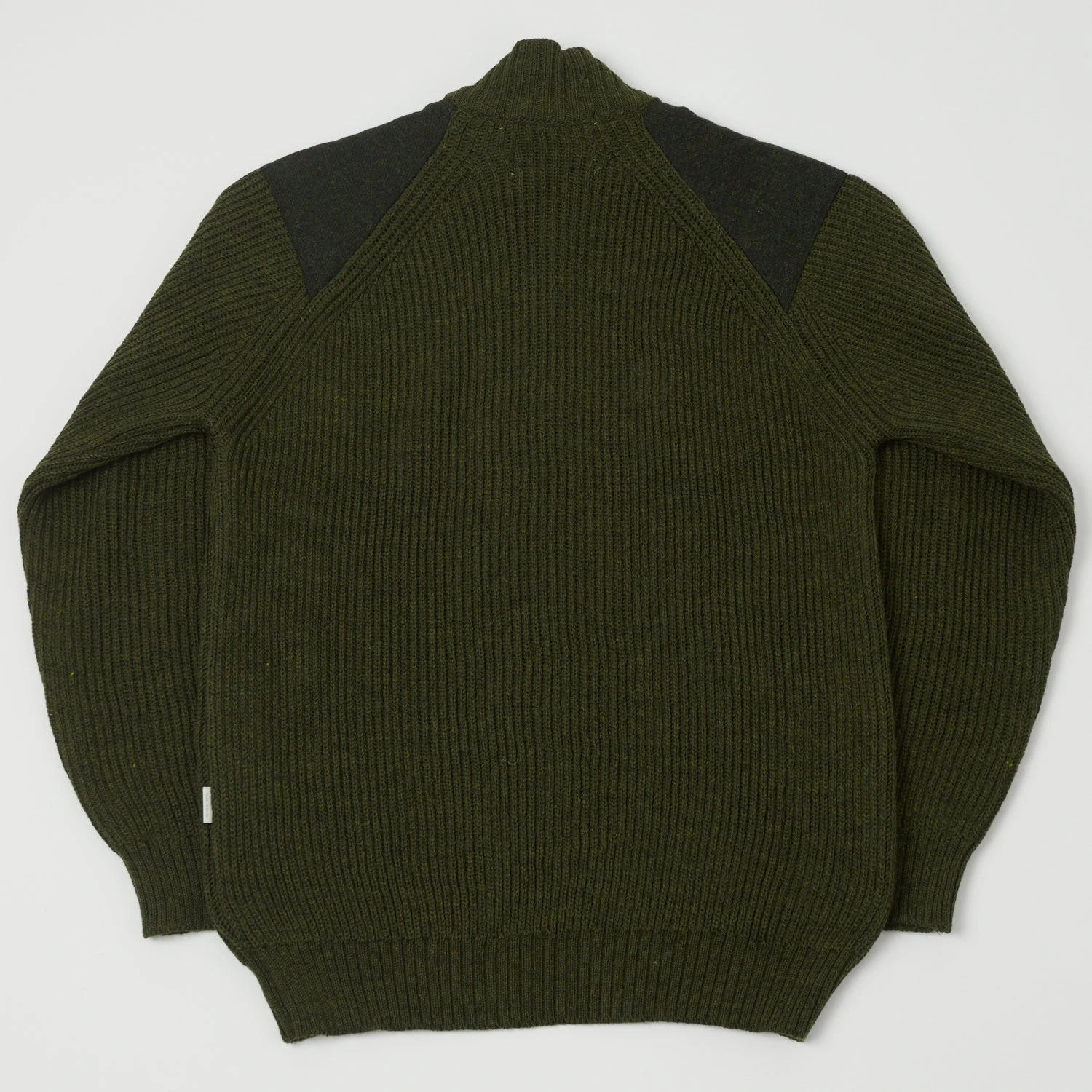 Peregrine Foxton Zip Neck Jumper - Olive 7 Peregrine Foxton Zip Neck Jumper - Olive - Image 5