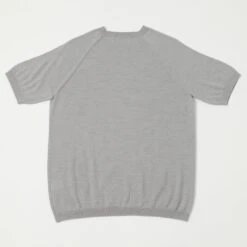 Peregrine Knitted Wool Tee - Light Grey -Hartford Sale Store PEREGRINE KNITTEDWOOLTEE LIGHTGREY1