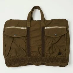 Porter-Yoshida & Co. Large Crag 2-Way Boston Bag- Coyote