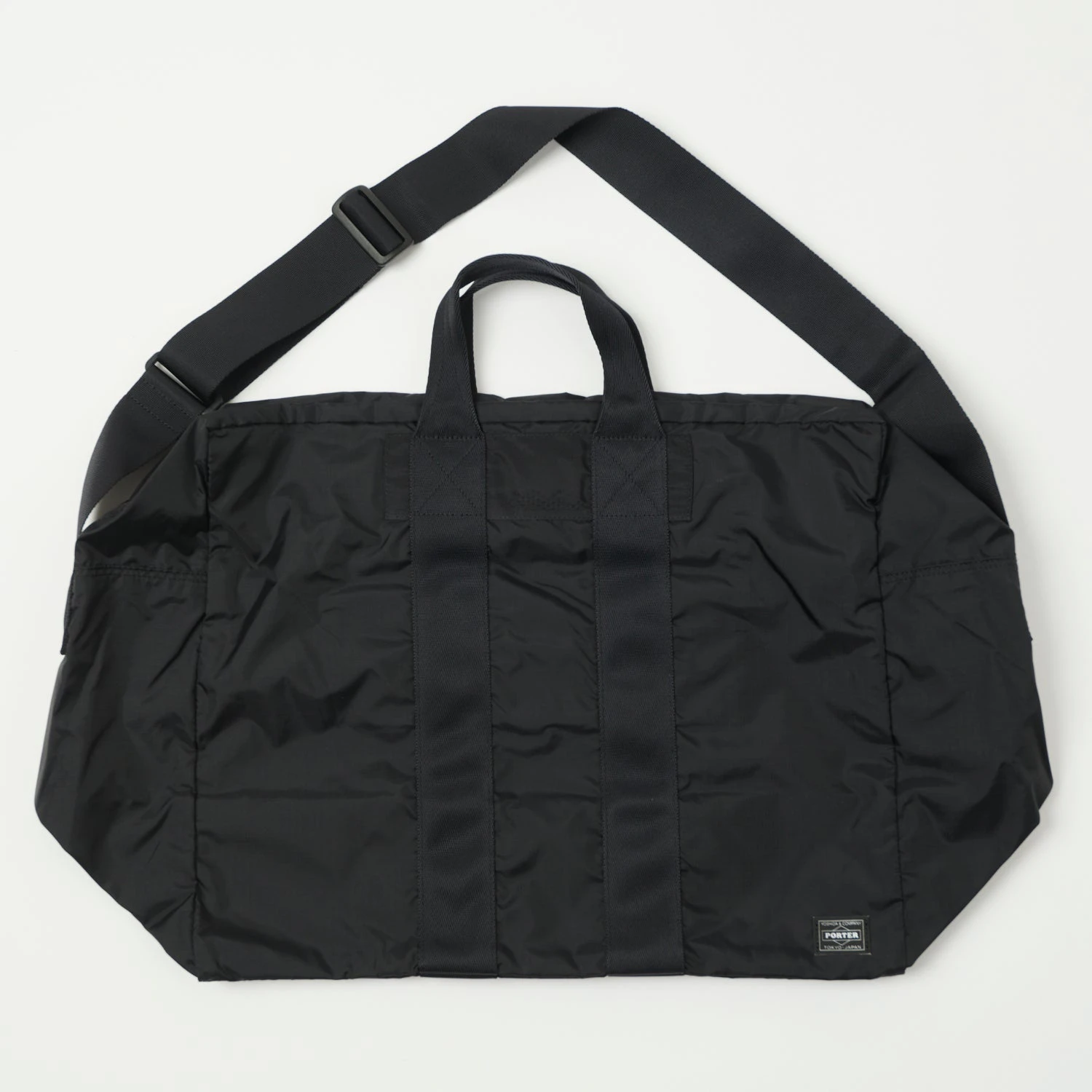 Porter-Yoshida & Co. Flex 2-Way Duffle Bag - Black 3 Porter-Yoshida & Co. Flex 2-Way Duffle Bag - Black