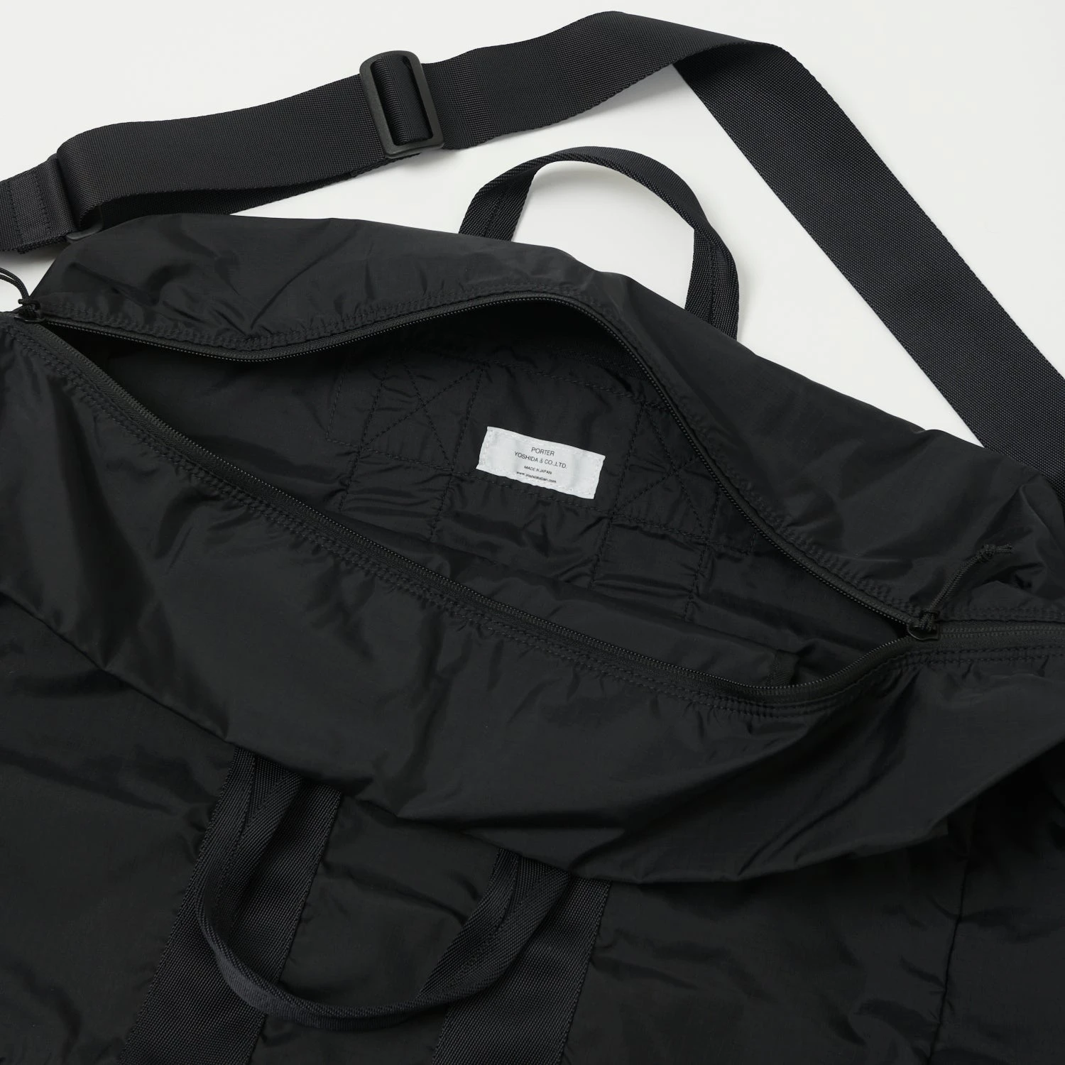 Porter-Yoshida & Co. Flex 2-Way Duffle Bag - Black 5 Porter-Yoshida & Co. Flex 2-Way Duffle Bag - Black - Image 3