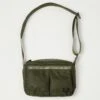 Porter-Yoshida & Co. Flying Ace Shoulder Bag - Olive Drab -Hartford Sale Store PORTERYOSHIDA FLYINGACESHOULDERBAG OLIVE