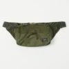 Porter-Yoshida & Co. Force 2-Way Waist Bag - Olive Drab -Hartford Sale Store PORTERYOSHIDA FORCE2WAYWAISTBAG OLIVE