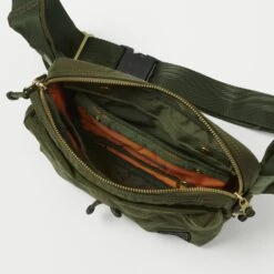 Porter-Yoshida & Co. Force 2-Way Waist Bag - Olive Drab 9 Porter-Yoshida & Co. Force 2-Way Waist Bag - Olive Drab -Hartford Sale Store PORTERYOSHIDA FORCE2WAYWAISTBAG OLIVE2