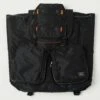 Porter-Yoshida & Co. Tanker Ruck Sack - Black -Hartford Sale Store PORTERYOSHIDA TANKERRUCKSACK BLACK