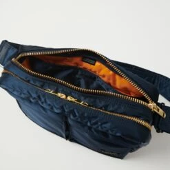 Porter-Yoshida & Co. Small Tanker Shoulder Bag - Iron Blue 8 Porter-Yoshida & Co. Small Tanker Shoulder Bag - Iron Blue -Hartford Sale Store PORTERYOSHIDA TANKERSHOULDERBAGS NAVY3