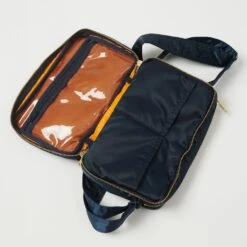 Porter-Yoshida & Co. Small Tanker Shoulder Bag - Iron Blue 10 Porter-Yoshida & Co. Small Tanker Shoulder Bag - Iron Blue -Hartford Sale Store PORTERYOSHIDA TANKERSHOULDERBAGS NAVY5