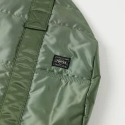 Porter-Yoshida & Co. Medium Tanker 2-Way Boston Bag - Sage Green -Hartford Sale Store PORTER 622 76989 30 TANKER2WAYDUFFLEBAG M SAGEGREEN1