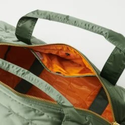 Porter-Yoshida & Co. Medium Tanker 2-Way Boston Bag - Sage Green -Hartford Sale Store PORTER 622 76989 30 TANKER2WAYDUFFLEBAG M SAGEGREEN5