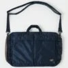 Porter-Yoshida & Co. Tanker 3-Way Briefcase - Iron Blue -Hartford Sale Store PORTER 622 79308504900 NAVY