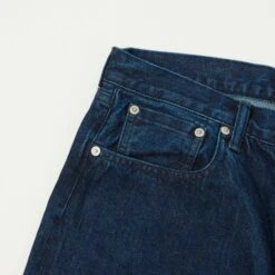 Post Overalls No.2 5-Pocket Denim Shorts - Indigo Deep Wash -Hartford Sale Store POSTOVERALLS DENIMSHORTS INDIGO3