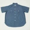Post Overalls No.6 S/S Chambray Shirt - Indigo -Hartford Sale Store POSTOVERALLS SSCHAMBRAYSHIRT 2