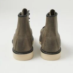 Red Wing 8863 6" Moc Toe Boots - Slate Suede 9 Red Wing 8863 6" Moc Toe Boots - Slate Suede -Hartford Sale Store REDWING 8863BOOT SLATESUEDE2
