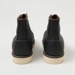 Red Wing 8849 6" Classic Moc Toe Boot - Black Prairie -Hartford Sale Store REDWING MOCTOECLASSIC BLACK2