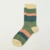 RoToTo Check & Step Sock - Green -Hartford Sale Store ROTOTO CHECKANDSTEP 3