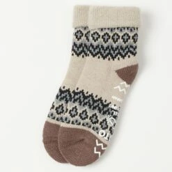 RoToTo Nordic Comfy Room Sock - Ivory