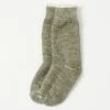 RoToTo Double Face Crew Sock - Army Green -Hartford Sale Store ROTOTO DOUBLEFACECREWSOCKS AGREEN1