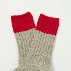 RoToTo Merino Wool Ragg Sock - Red -Hartford Sale Store ROTOTO MERINORAGG 11