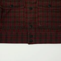 RRL Checked Woven Shirt Jacket - Red/Black -Hartford Sale Store RRL CHECKEDSHIRTJACKET REDBLACK1