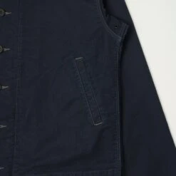 RRL Corduroy-Collar Deck Jacket - Navy -Hartford Sale Store RRL CORDDECKJACKET NAVY2