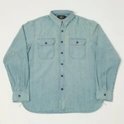 RRL Indigo Chambray Workshirt - Medium Wash