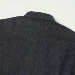 RRL Slim Fit Denim Western Shirt - Rinse 11 RRL Slim Fit Denim Western Shirt - Rinse -Hartford Sale Store RRL SLIMFITWESTERNSHIRT 10