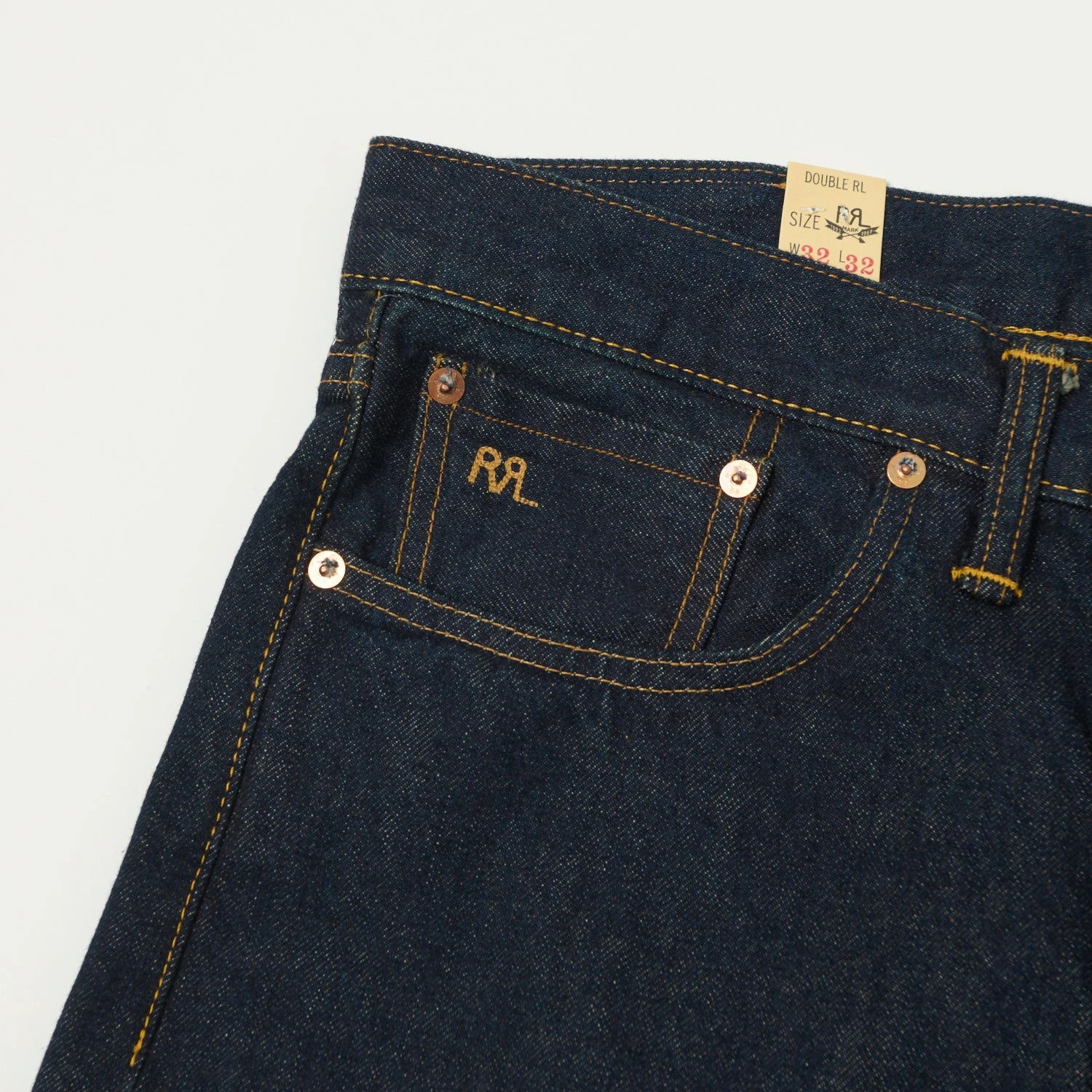 RRL Straight Fit Selvedge Jean - One Wash 7 RRL Straight Fit Selvedge Jean - One Wash - Image 5