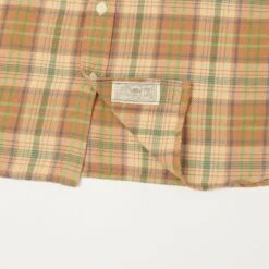RRL Plaid Twill Workshirt - Orange Multi -Hartford Sale Store RRL TWILLWORKSHIRT 9