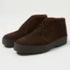 Sanders Japan Collection Brit Chukka - Chocolate Brown Suede -Hartford Sale Store SANDERS BRITCHUKKA CHOCOLATEBROWSUEDE